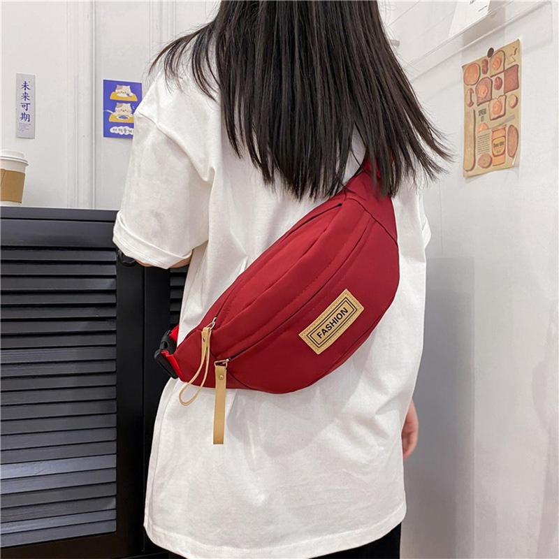 Product Introduction of Chest Bag For Men Solid Color Waist Bag High Quality Women Shoulder Bag Multifunction Male Fanny Pack Crossbody Small Bag 41