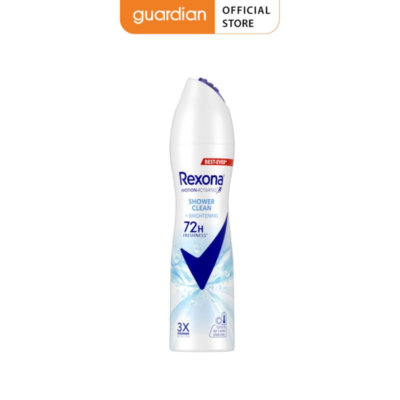  Xịt Khử Mùi Cho Nữ Shower Clean Rexona 135Ml | Guardian Store 