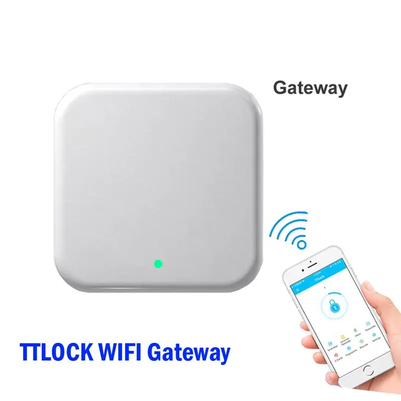 WiFi/RJ45 Smart Home Controls for Smart Door Lock, 1 Count Smart Home Control Compatible with Google Assistant & Alexa Voice Control, Home Improvement Supplies 3
