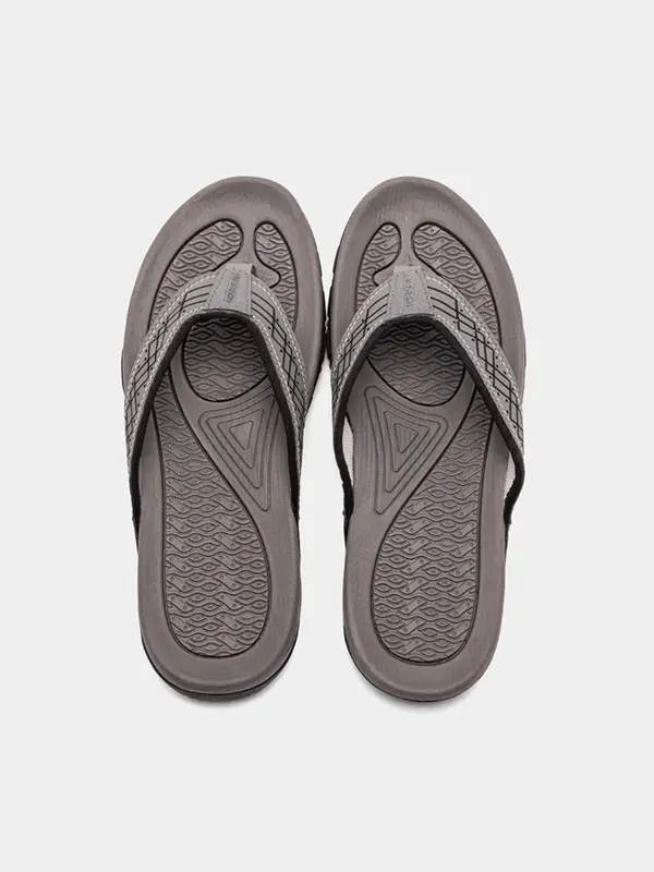 HOBIBEAR Men's sandals, breathable shoes, summer thick soled casual flip flops, beach sandals 1