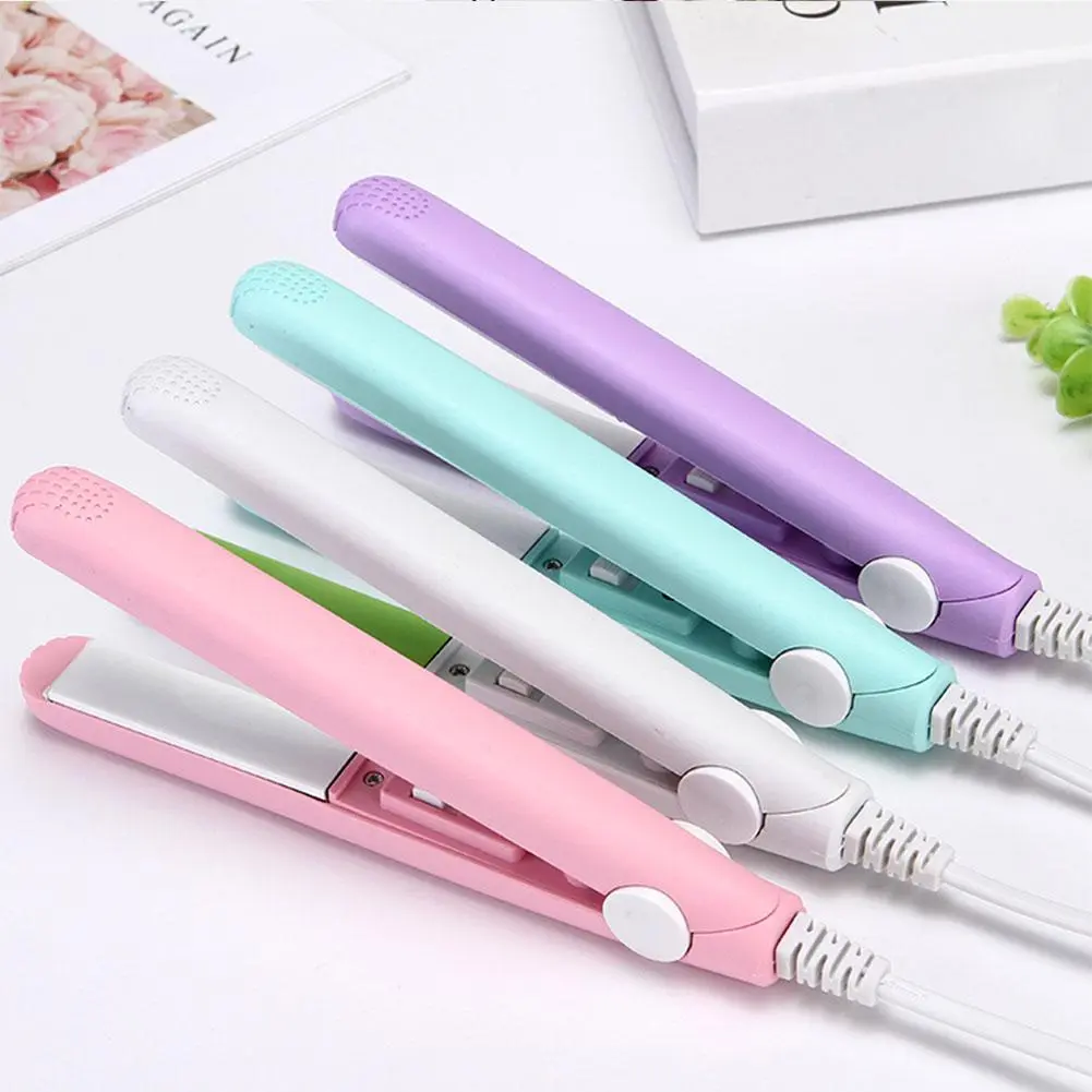 Máy Uốn Tóc, Máy Duỗi Tóc Mini, Bàn Ủi Phẳng, Kẹp Tóc Uốn, Dụng Cụ Làm Tóc, Để Duỗi Thẳng Và Tạo Kiểu