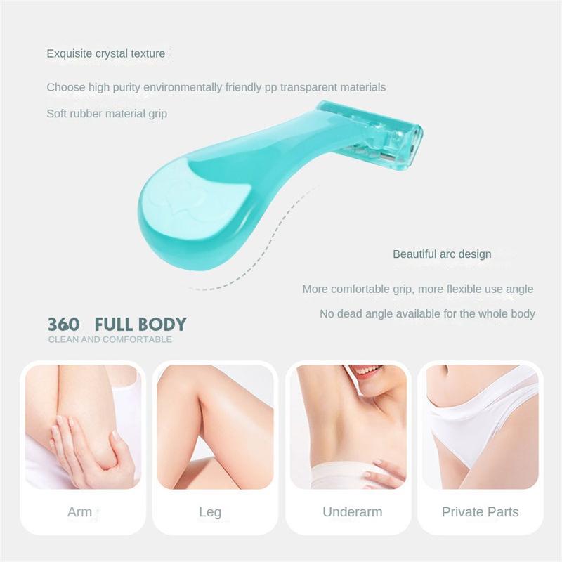 Product Introduction of Women's Shaving Knife Household Shaving Armpit Hair Leg Hair Pubic Hair Trimming Cleaning Private Shaving Knife Leg Shaving And Hair Removal Knife 24