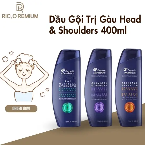 Dầu Gội Trị Gàu Head & Shoulders 400ml