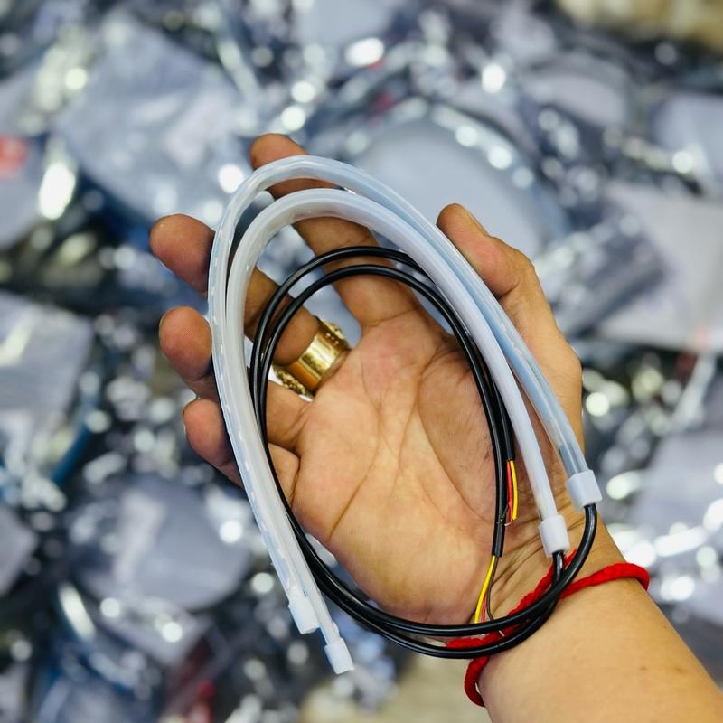 DÂY LED AUDI HIỆU ỨNG XẾP GẠCH CHO OTO XE MÁY 12VOL Đèn