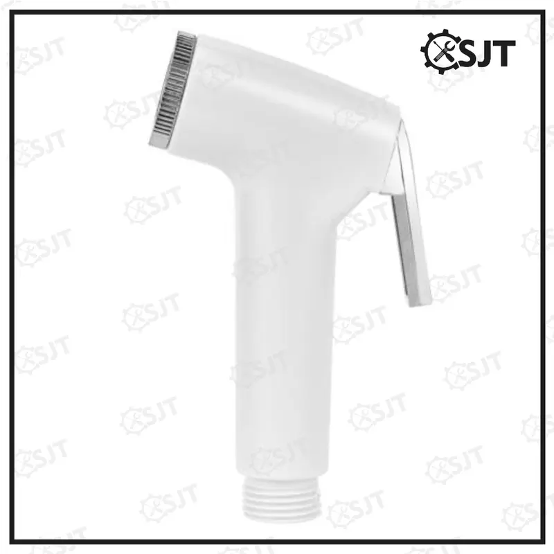 SJT - Kepala Jet Shower Spray Closet Washer Honxi Putih & Silver 4