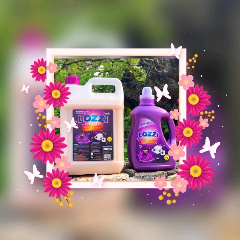 Nước GIẶT XẢ LOZZI hương nước hoa 3kg_Sạch thơm ngát_sạch tinh tươm áo quần_hương thơm ngát bền lâu Cho Bé 6