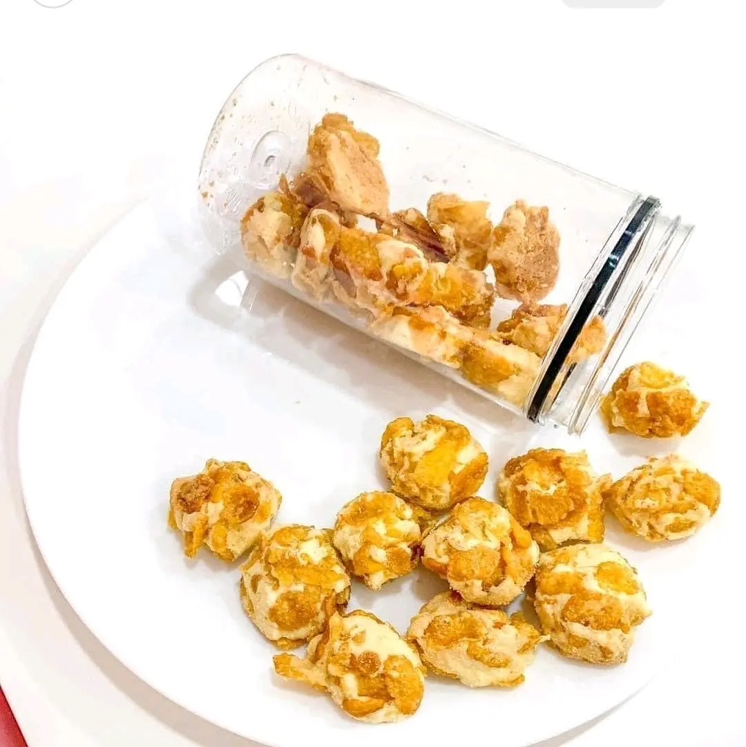 Kue Kering Lebaran Cornflakes / Kue Lebaran / Cornflakes Cookies / Cereal Jagung / Kellogis