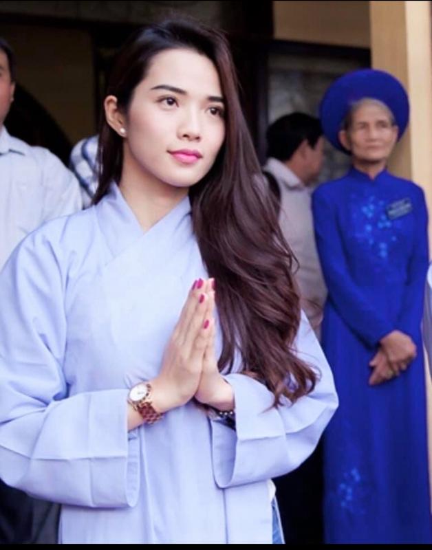 Áo tràng lam phật tử đi chùa dáng dài vải Silk dày dặn,thoáng mát, thấm mồ hôi. Vật phẩm trợ duyên trong quá trình tu tập Nam Menswear 2