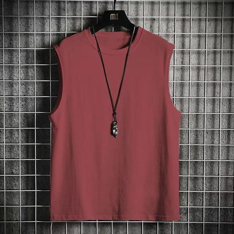 Product Introduction of Tank Top Men's Summer Loose Sleeveless T-shirt 4