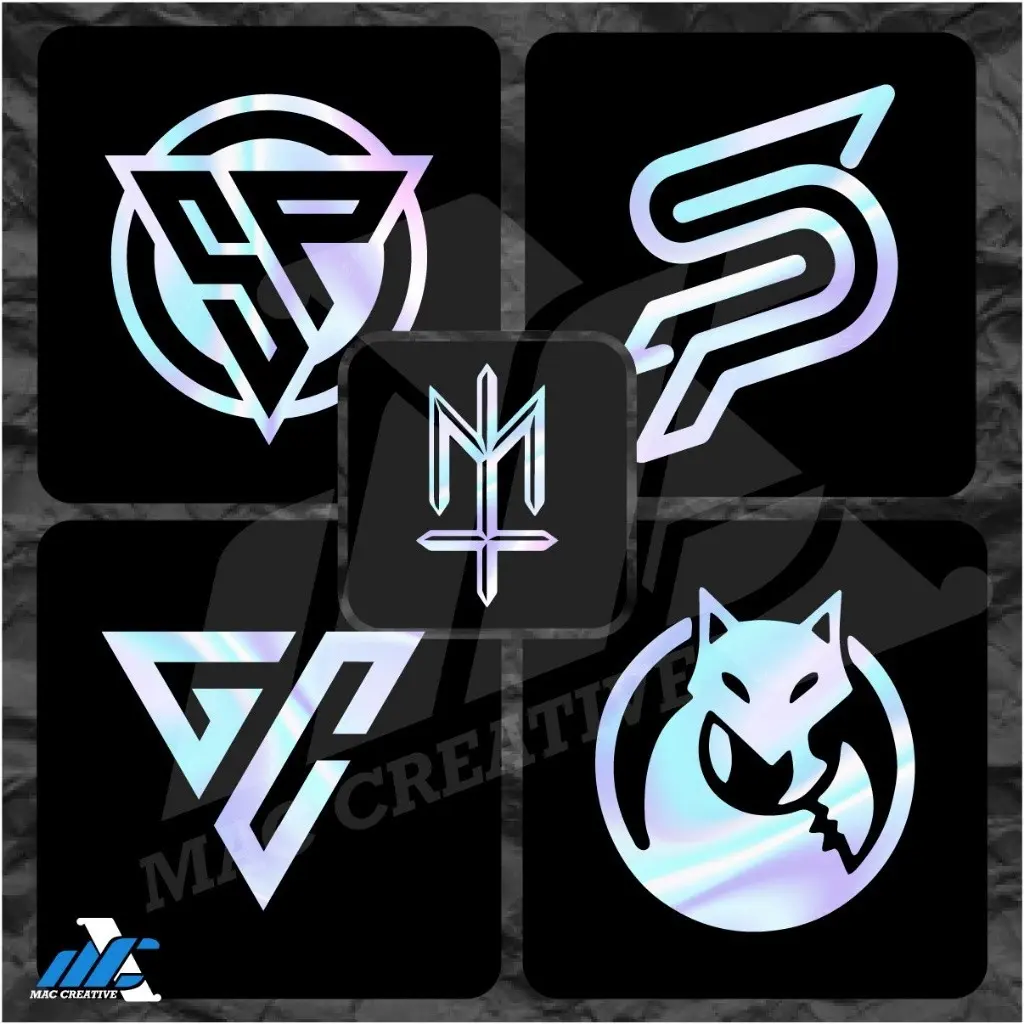 CUTTING STICKER MATERNAL BALCKFOX CONCEPT GC MOTOR SPEEDPEOPLE - CUTTING STIKER VIRAL - CUTTING STIKER HOLOGRAM JDM