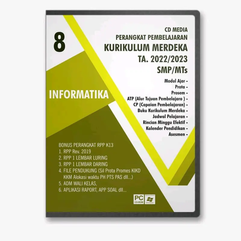 RPP KURIKULUM MERDEKA TINGKAT SLTP/MTs KELAS 8 FULL 2 SEMESTER 1