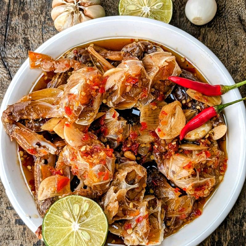 Mắm Ghẹ Nhà Trên Biển - Ăn Liền, Mặn mặn ngọt ngọt cay nhẹ thơm ngon vị vừa ăn - Đặc sản Phú Quốc, Ăn vặt Food