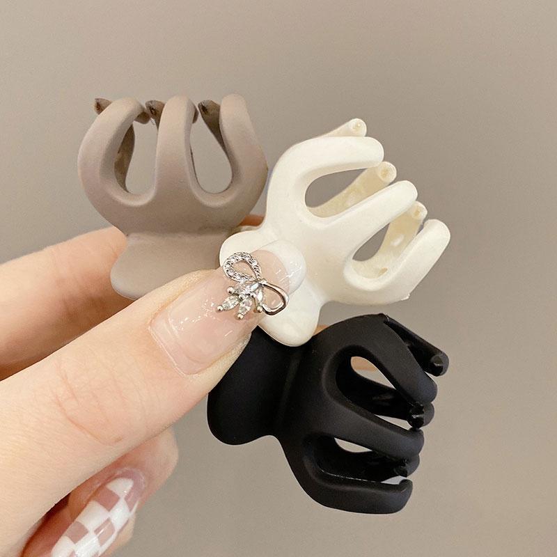 Kẹp Tóc Đuôi Ngựa Màu Đen, Phong Cách Hàn Quốc 8