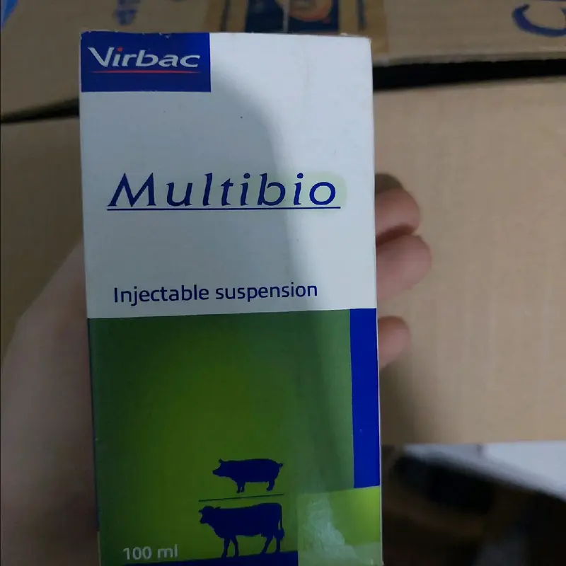 Virbac MULTIBIO Hỗn dịch tiêm dùng cho gia súc, gia cầm (chai 100ml) 2