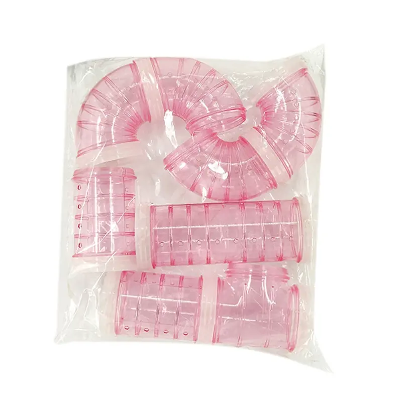 Phiêu Lưu Ống Cho Chuột Hamster, Bộ Ống Bên Ngoài, Ống Nhựa Trong Suốt, Đồ Chơi Cho Chuột Hamster, Để Mở Rộng Không Gian, Đường Hầm Kết Nối Tự Làm 7