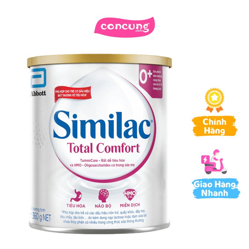 Sữa Similac Total Comfort 0+ HMO 360g 0-12 tháng giao bao bì ngẫu nhiên