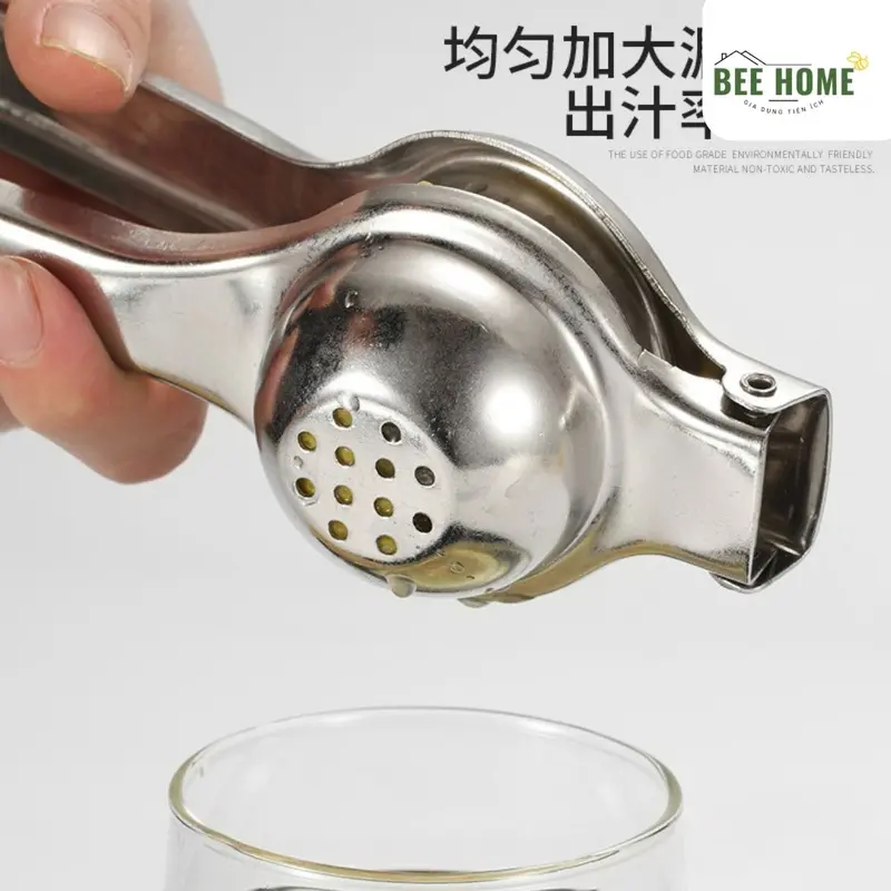 Dụng Cụ Vắt Chanh, Kẹp Vắt Chanh Inox Không Gỉ Dùng Cho Pha Chế BEE HOME VCHI 3