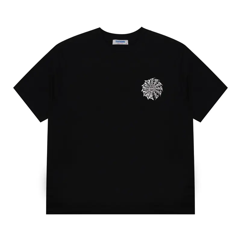 Tshirt Typo Nivienne black Cotton 250 Gsm Thanksinsomnia 0