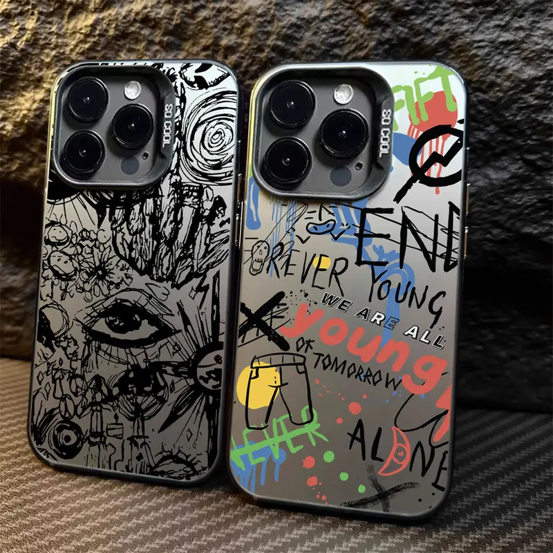 Case for Ponsel Buram IMD untuk Infinix Hot 40 Pro Hot40i 30i Smart 8 Pro Smart 7 6 5 Spark 20C Hot 10 Play 10Play 9play Spark GO 2023 P55 Kesing Luxury Black lines Premium Matte Hard Case 2