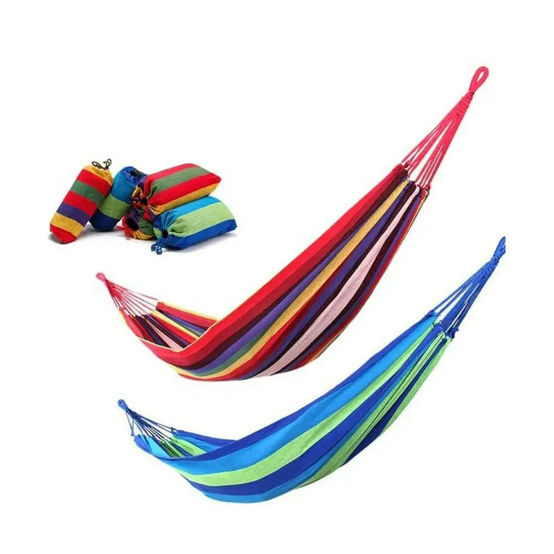 Hammock Colorful Kasur Gantung Ayunan Tempat Tidur Camping Single Series Outdoor 6