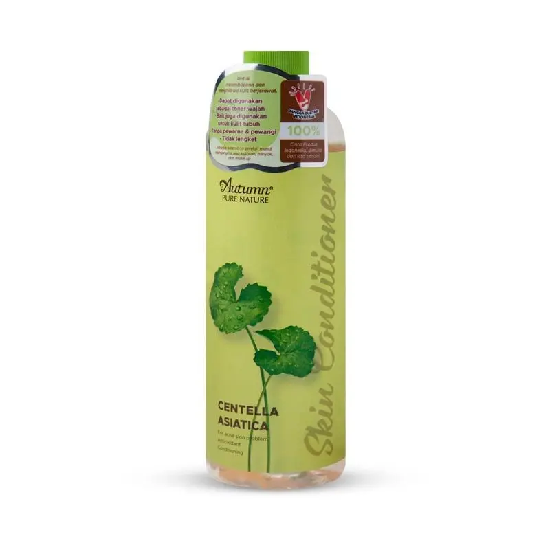 autumn toner skin conditioner centella asiatica 500ml free botol spray 2