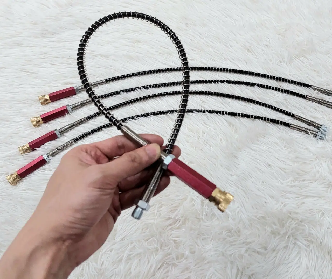 Dây bơm tay cao áp lọc ẩm nhỏ, phụ kiện sửa chữa bơm