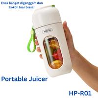 Gambar HEPU Portable Juicer HP-R01 340ML - Juicer Cup 60W 18.000 RPM Ungu Hijau Baterai 1.500mAh x2 untuk Jus Segar Praktis - Hijau dari Hepu Store Kota Administrasi Jakarta Pusat 4 Tokopedia