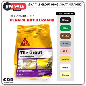 Sika Tile Grout Pengisi Nat Keramik Perekat Sambungan Lantai Keramik Mermer Ubin Beton Sika nat Granit keramik Murah Air Kolam Renang