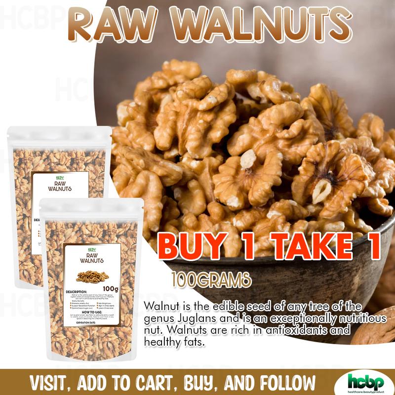 BUY 1 TAKE 1 Raw Walnuts 100 grams Nutritious Nuts Healthy Snack ...