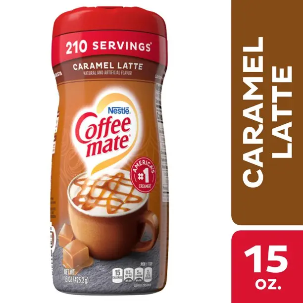 Coffee Mate Caramel Latte Flavoured Coffee Creamer Powder 425.2g