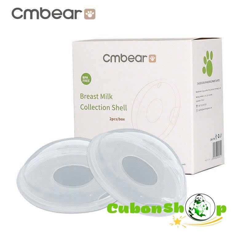 Cốc Hứng Sữa Silicon, Phễu Hứng Sữa Cmbear Cao Cấp, An Toàn Và Tiện Lợi pheu hung hutsua phễu hứng