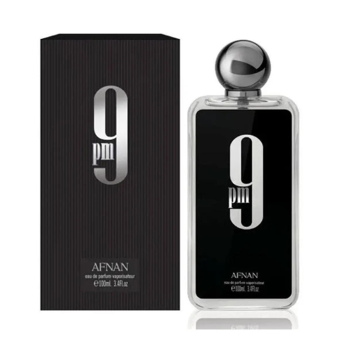 100% Solid Perfume Afnan 9pm Eau De Parfum 100ml For Men