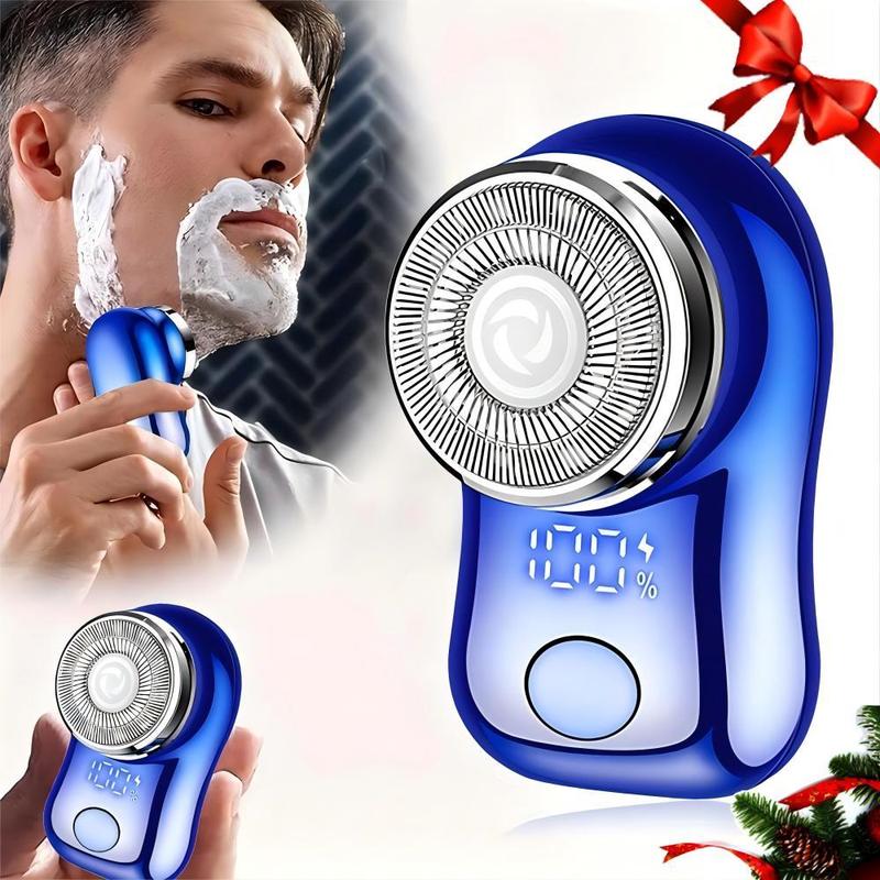 Portable Comfort Mini USB Rechargeable Shaver, Electric Beard Razor for Men, Wet & Dry Shaver for Home, Office, Car, Business Travel, Beard Care Machine, Sharp Electric Shaver, New Year Gifts, Valentine's Day Gift for Men, Shaver for Men, Shaving Products 1