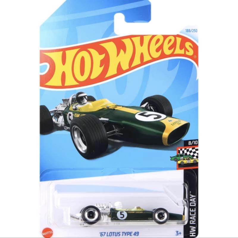 Hot Wheels '67 LOTUS TYPE 49 1:64 Mô hình xe hợp kim - Bộ sưu tập đồ chơi trẻ em