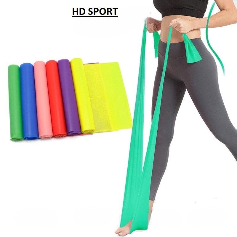 Dây Cao Su Đàn Hồi Kháng Lực Tập Thể Dục Yoga,Gym (1,5 Mét)