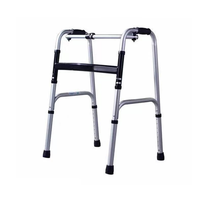 Ayuqi--Foldable Elderly Walking Frame Adjustable Elderly walking stick Support Shower Chair 8