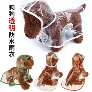 Jas Hujan Rompi Anjing Transparan Dog Raincoat anjing & kucing xxl