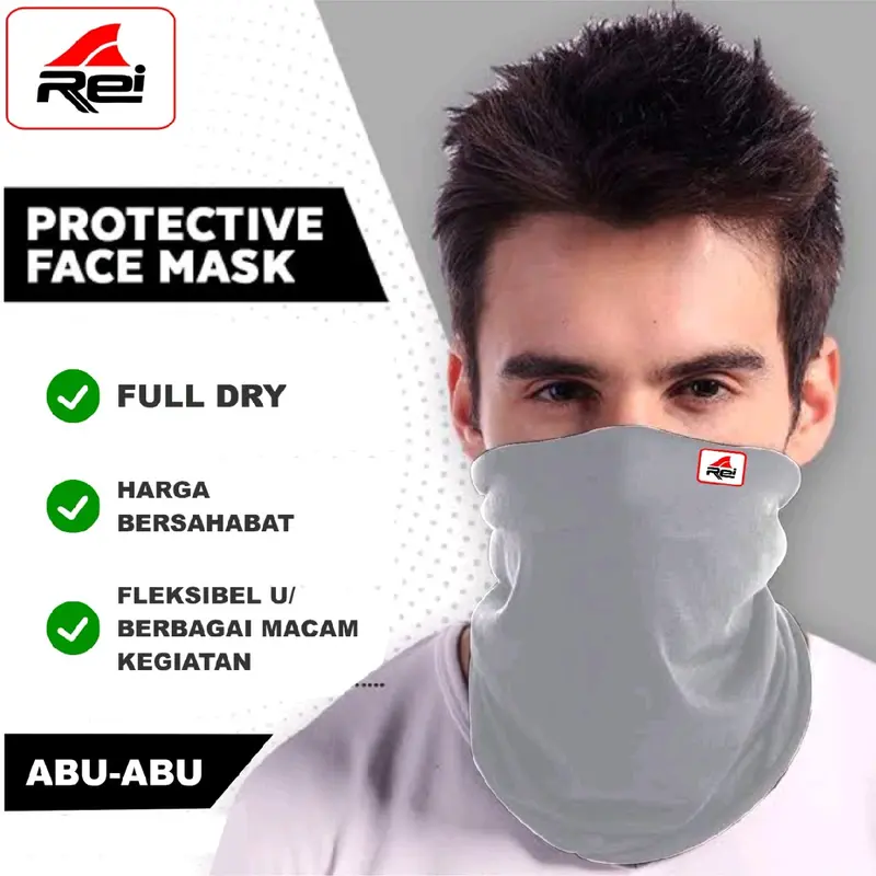 Baff masker bahan spandek masker gunung pelindung wajah multifungsi 1