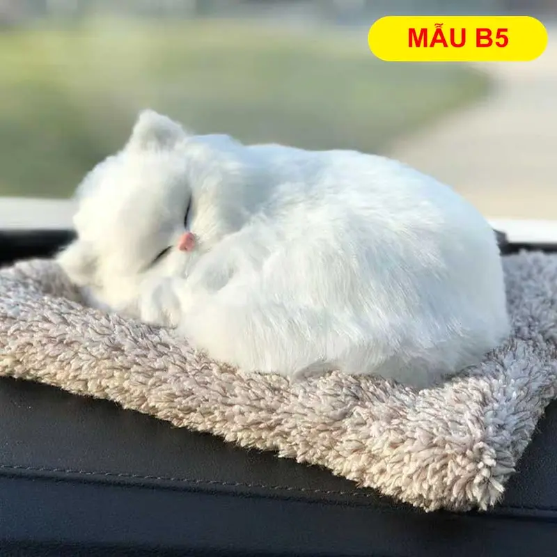 Thú bông than hoạt tính trang trí - Khử mùi xe hơi hiệu quả, Chó mèo, Gấu trúc 5