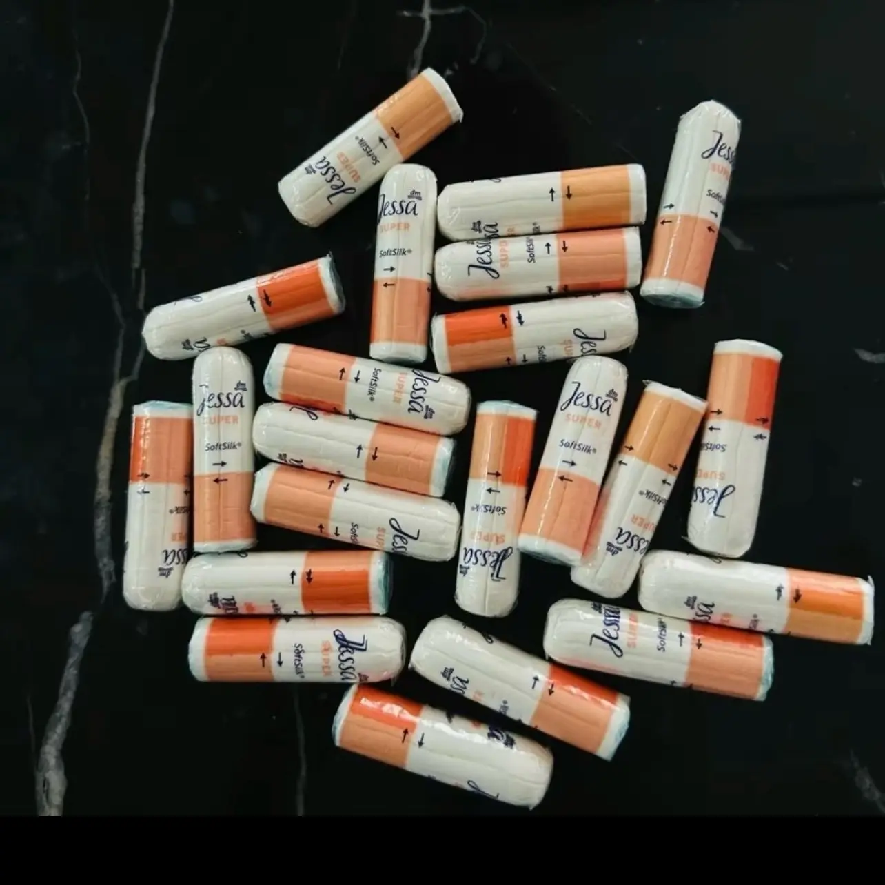 Tampon dùng thay cho băng vệ sinh #nguyenLan# Mầu Hồng 30 cái