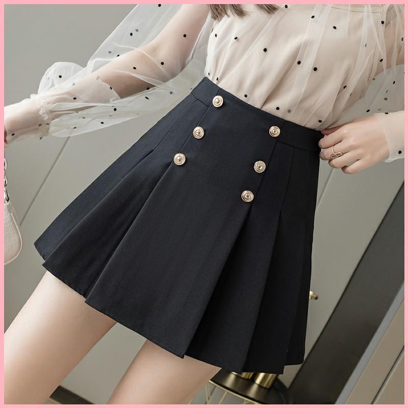 Product Introduction of JEDIFSHOP Chân váy BIGSIZE Xếp li có quần trong (60-90kg) MS84 15