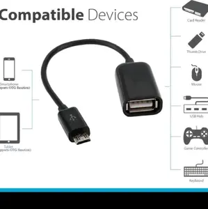 OTG Kabel Micro Usb Flash Disk Dus Hijau