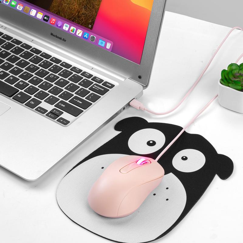 Product Introduction of In Stock Type-C Interface Silent Wired Mouse Compatible with Thunderbolt for Girls Laptop Tablet Phone 26