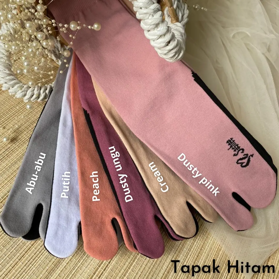 kaos kaki sashee tapak hitam Panjang