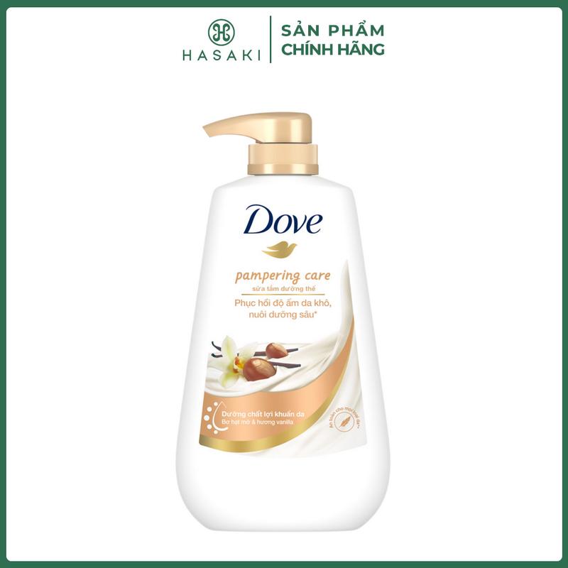 Sữa Tắm Dưỡng Thể Dove Hỗ Trợ Cung Cấp Độ Ẩm Da Khô 500g | HASAKI BEAUTY