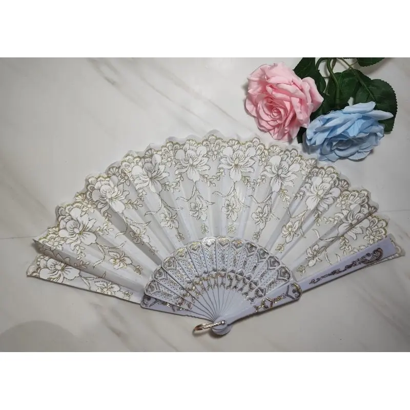 KIPAS TANGAN LIPAT/KIPAS NARI/KIPAS JEPANG/KIPAS CANTIK GLITER 8