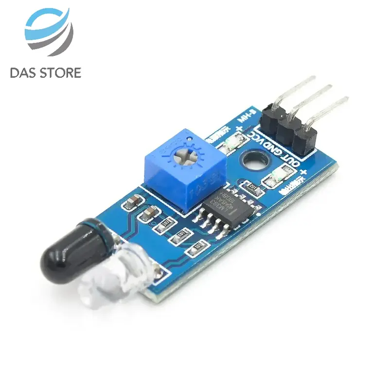 Sensor ir Infrared Arduino uno line tracking follower robot 3
