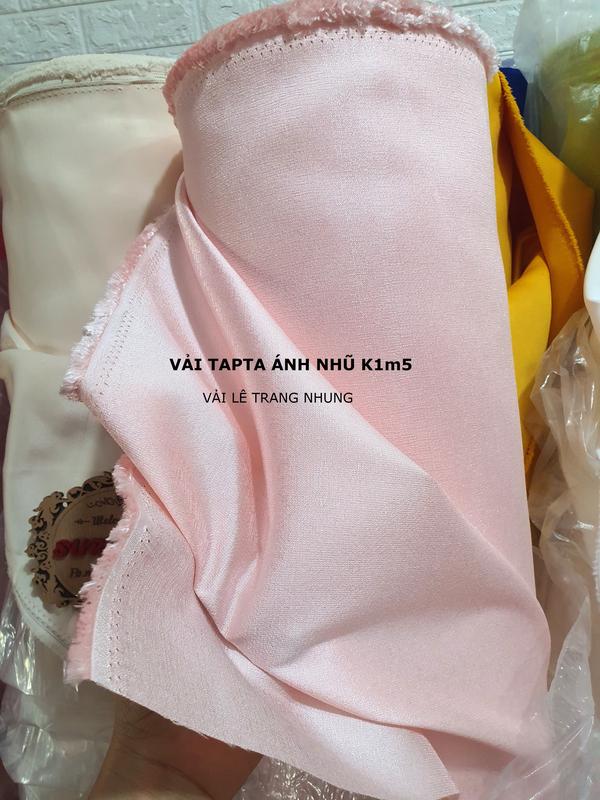 Vải Tapta Ánh Nhũ Khổ 1m5 - May váy đầm thời trang 6