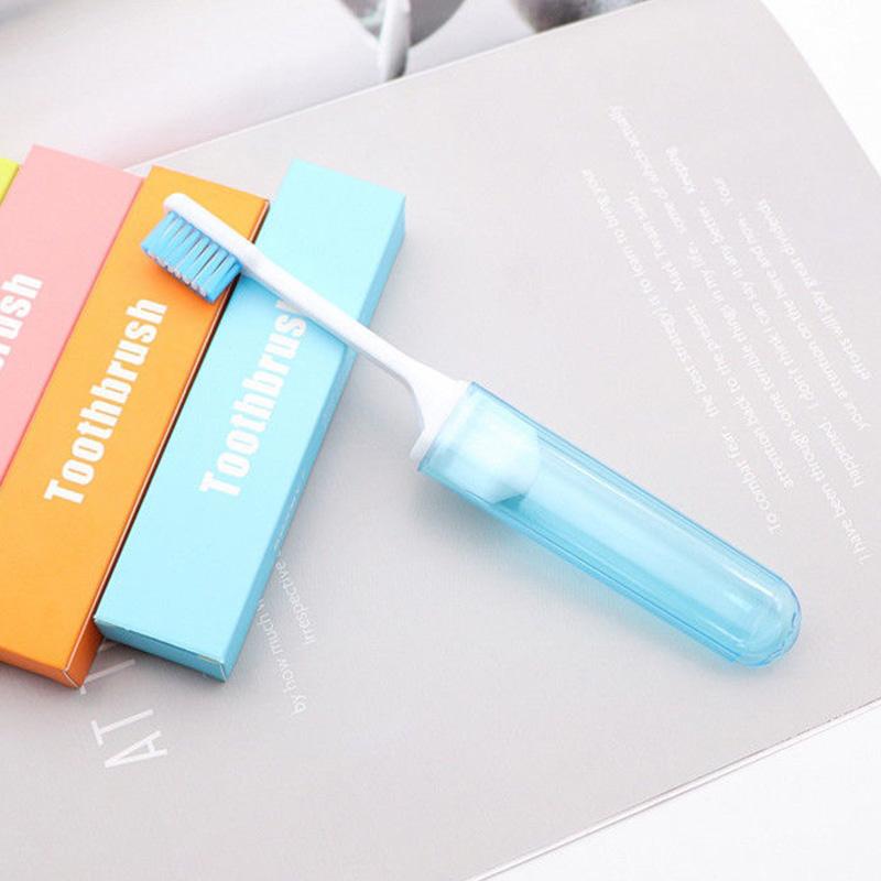 Product Introduction of 1Pcs Travel Portable Folding Toothbrush Super Soft Bristle Toothbrush Fold Travel Camping Hiking Outdoor Easy To Take Teethbrush 35