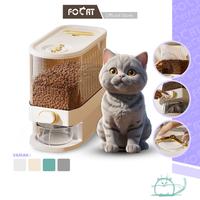 Gambar TP Focat Tempat Penyimpanan Makanan Kucing Anjing Ekstra Besar Keluar Otomatis E18-E26 Automatic Pet Food Dispenser - Trans Besar - Putih dari Focat Indonesia Kab. Tangerang 1 Tokopedia